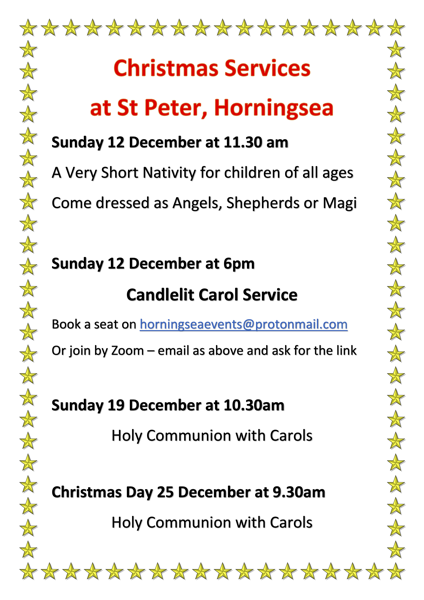 Xmas services 2021