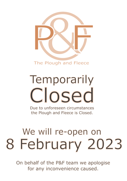 Temporarily Closed