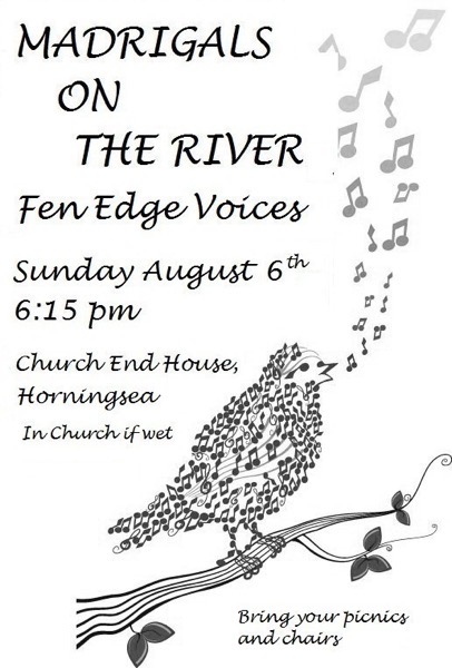 Madrigals on the river poster 2023
